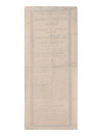 [LINCOLN ASSASSINATION]. Journal & Courier---Extra. Death of President Lincoln. Condition of Secretary Seward. The Plot Discovered. The Assassins Known! N.p., n.p., [15 April 1865].