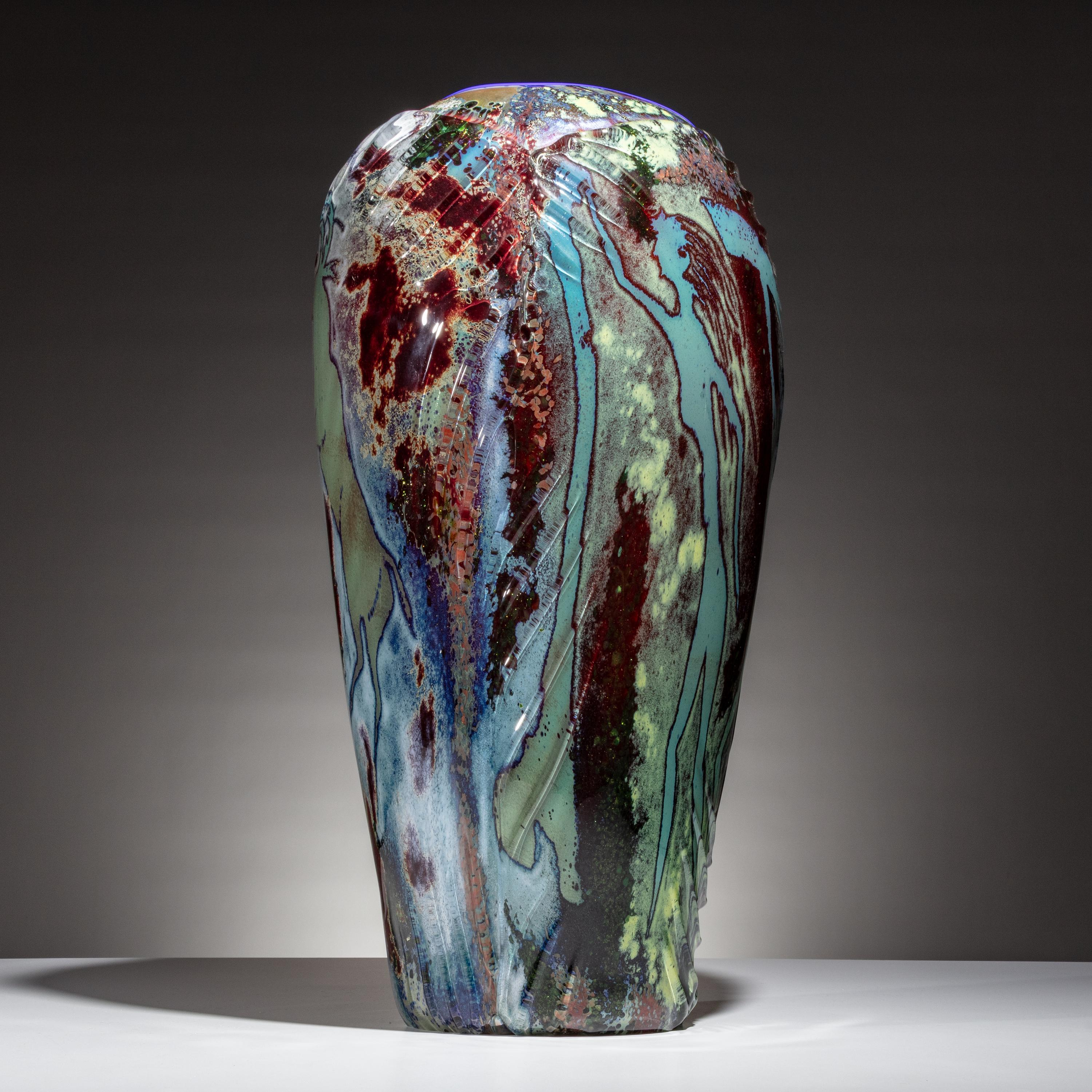 William Morris (American, b. 1957) — Petroglyph Vase, 1988