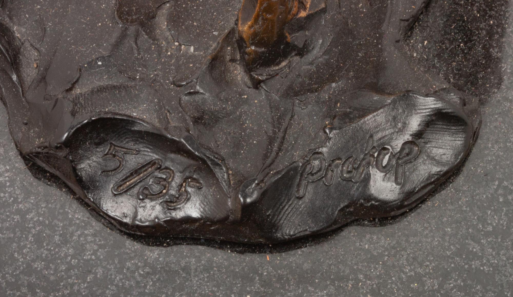Two Untitled Bronze Sculptures