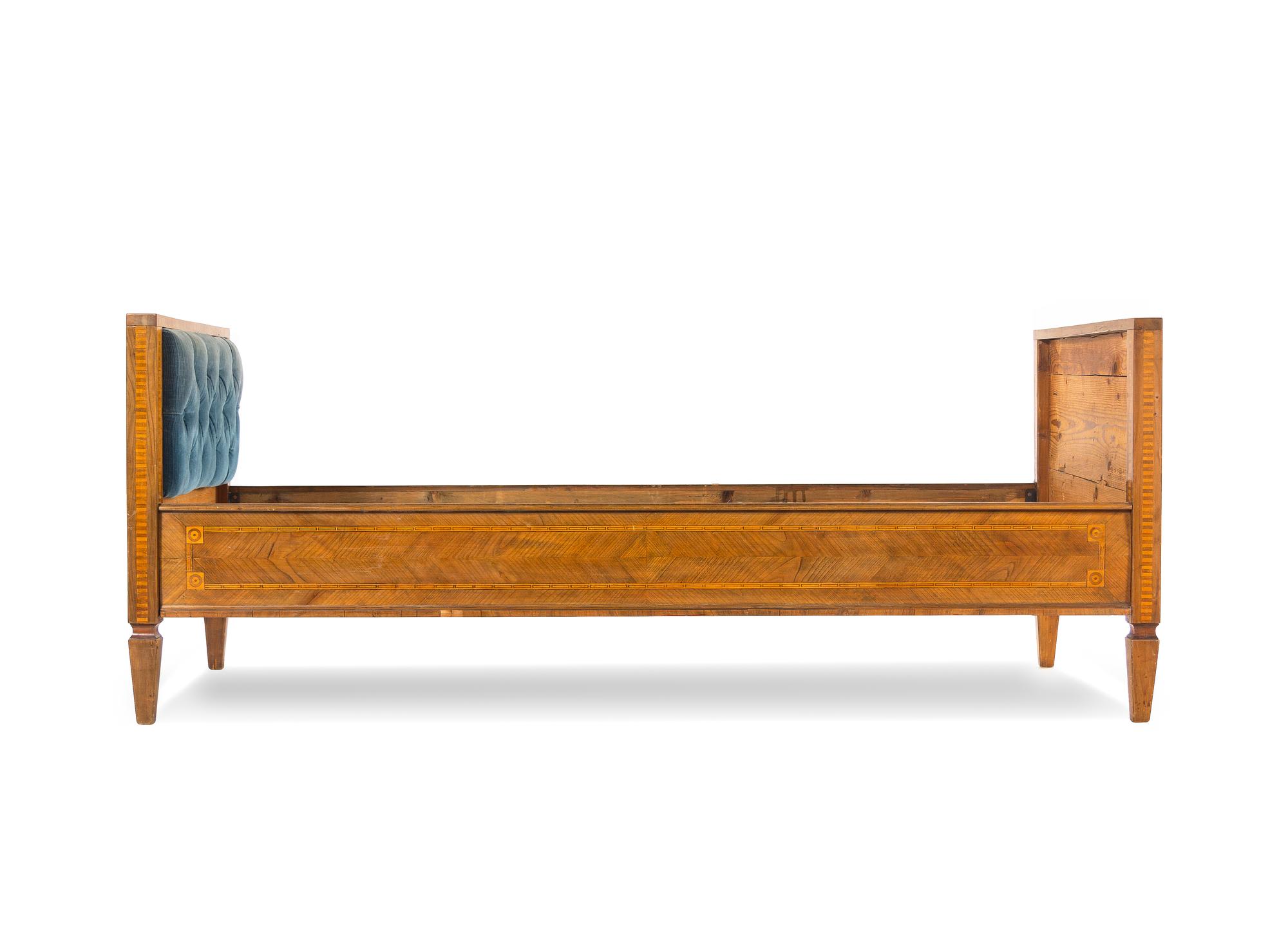 A Directoire Style Marquetry Day Bed