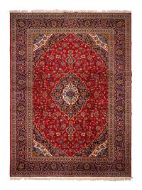 A Kashan Wool Rug