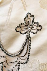 The House of Worth Two-Piece Silk Brocade Dress, 1896 Haute Couture No size label
