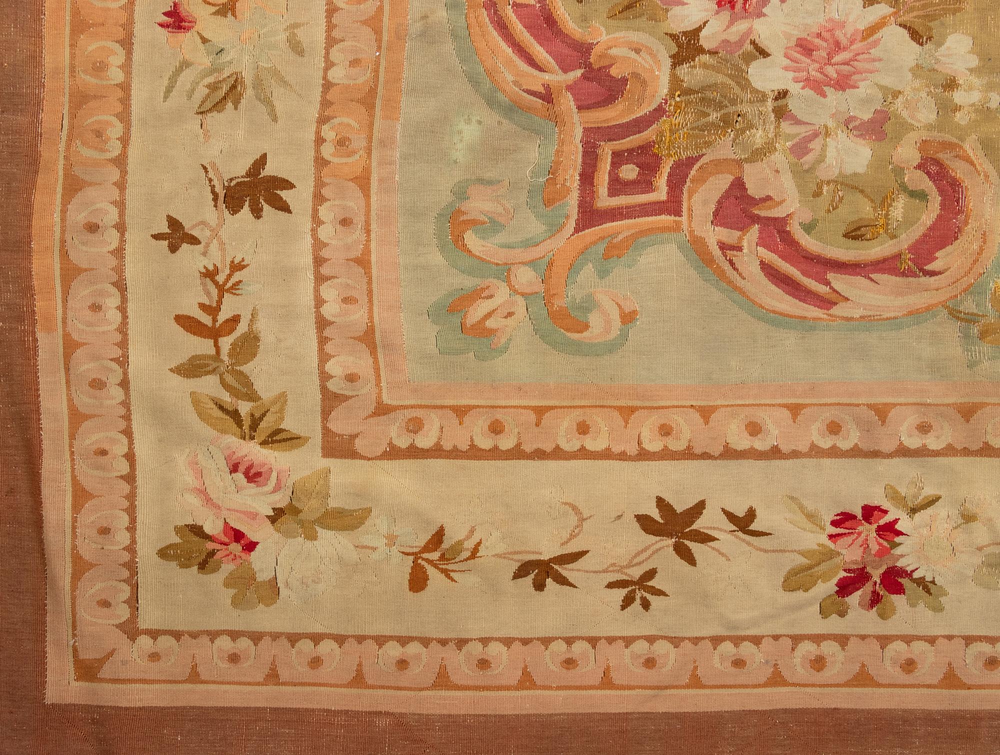 An Aubusson Wool Rug