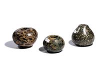 Three Mesopotamian Stone Mace Heads