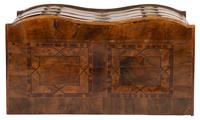 A German or Austrian Baroque Burlwood Commode