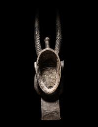 Two Senufo Wood Helmet Masks (Kponyugo)