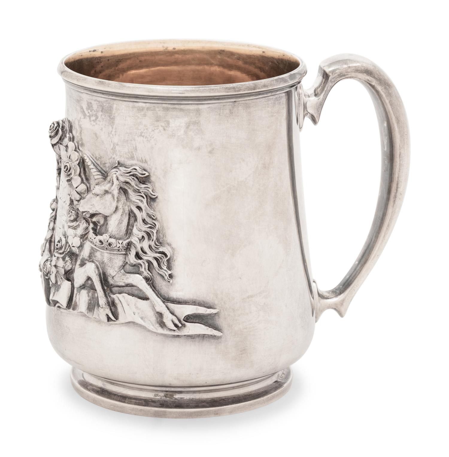 A Tiffany and Co. Silver Mug