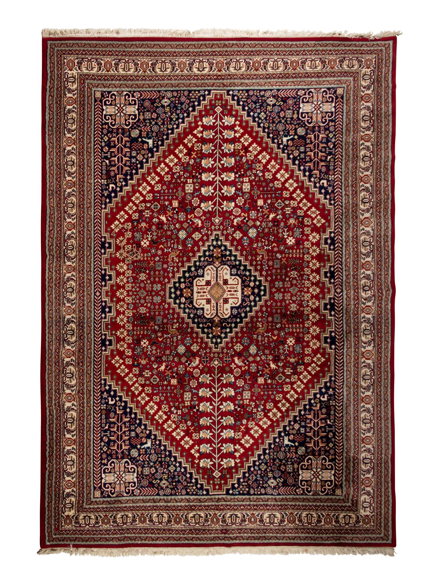 An Indo-Shiraz Wool Rug