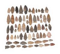 An Assortment of Flint Points and Blades
