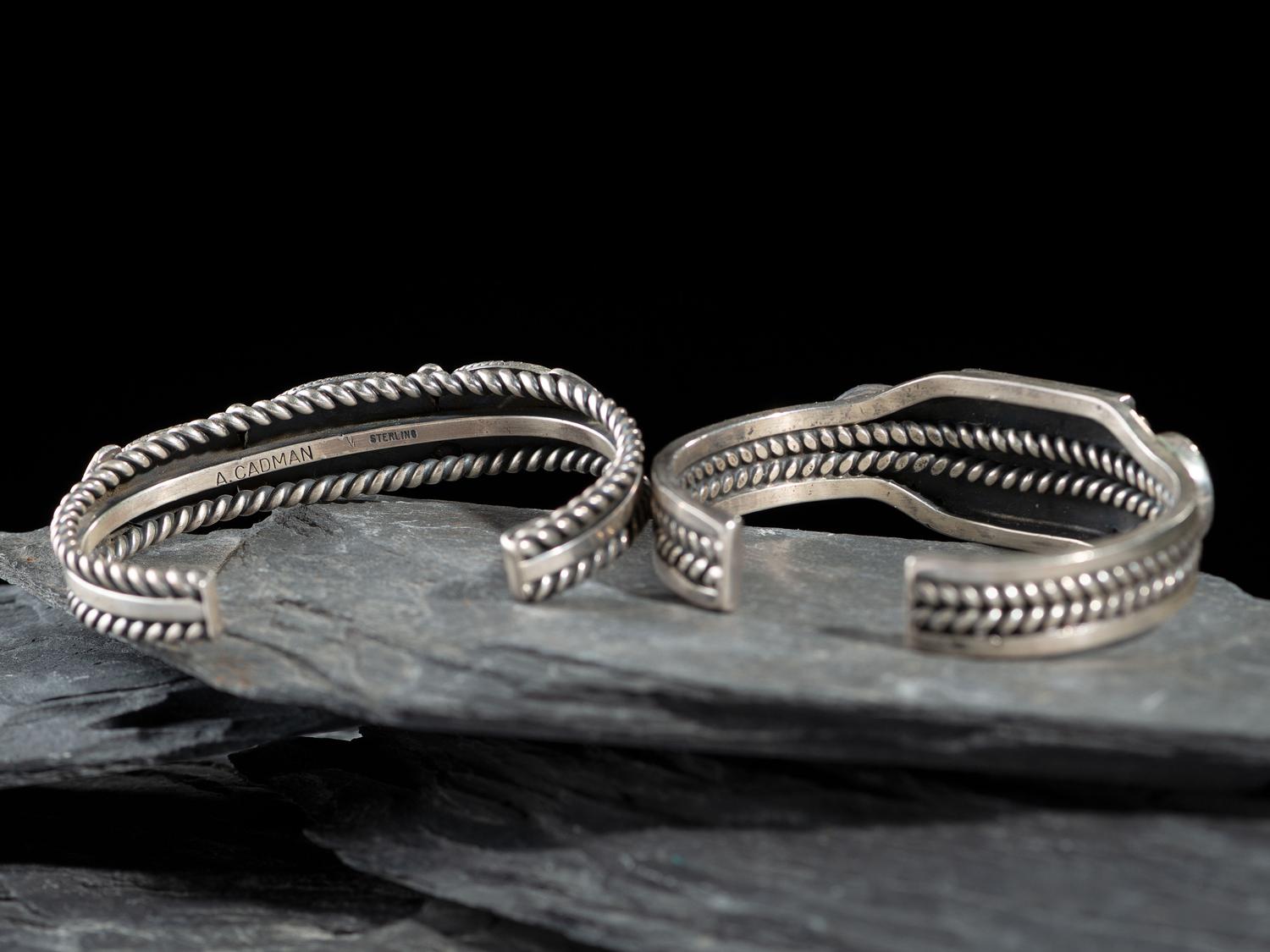 Sterling Silver and Turquoise Cuff Bracelets