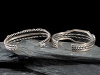 Sterling Silver and Turquoise Cuff Bracelets