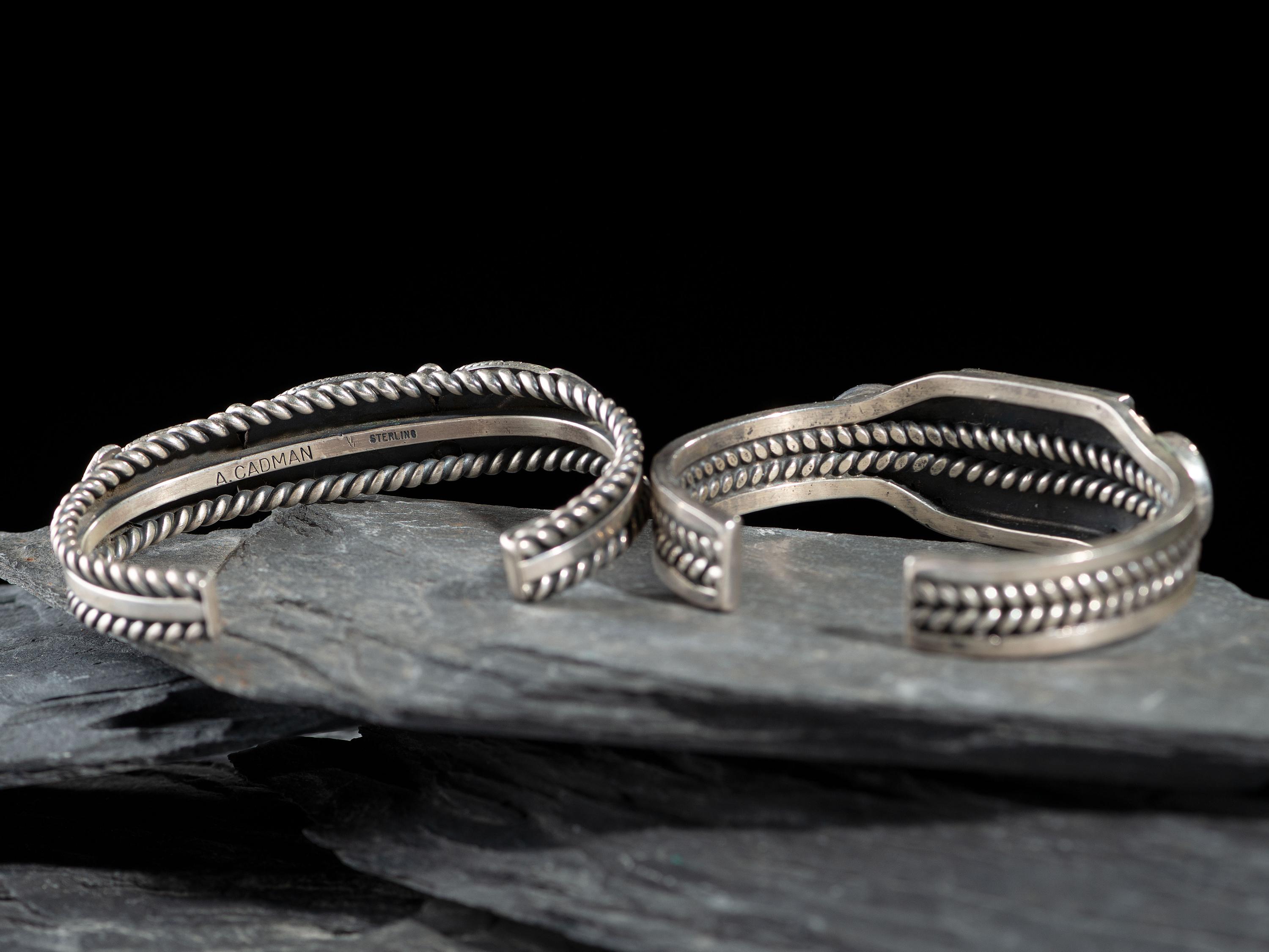 Sterling Silver and Turquoise Cuff Bracelets