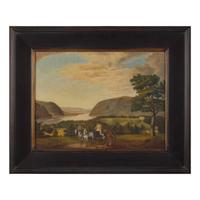 American School (19th Century) — View on the Hudson