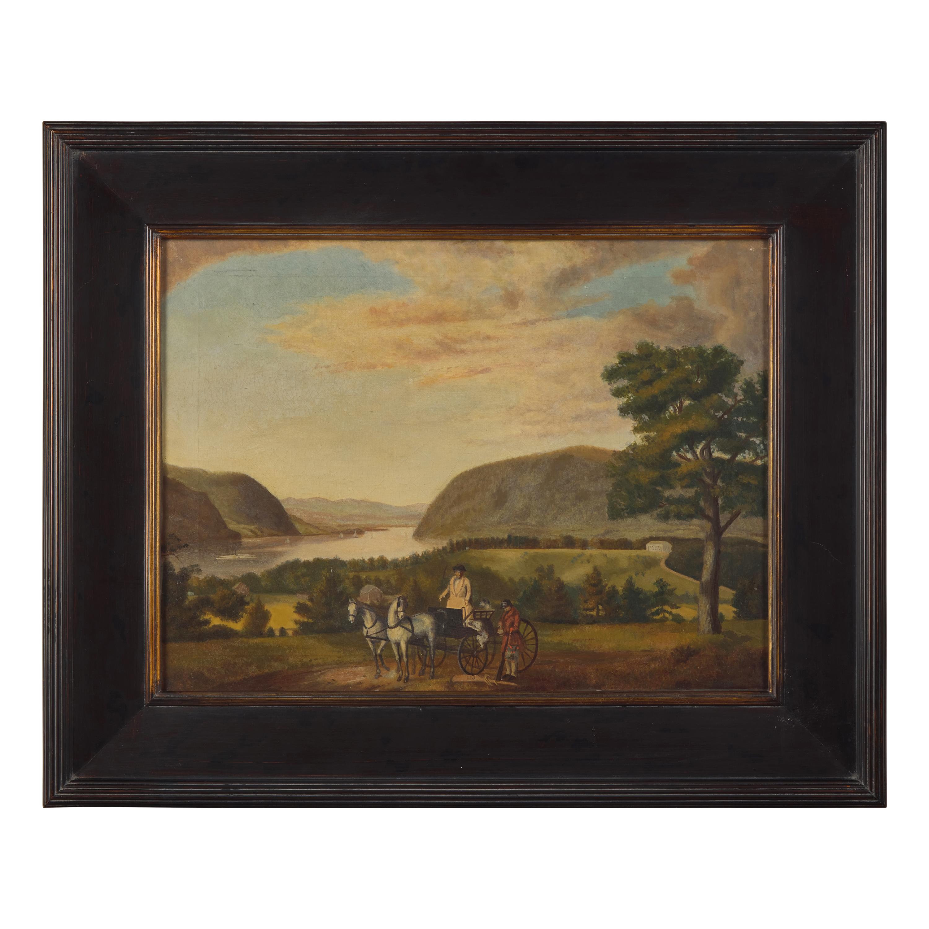 American School (19th Century) — View on the Hudson