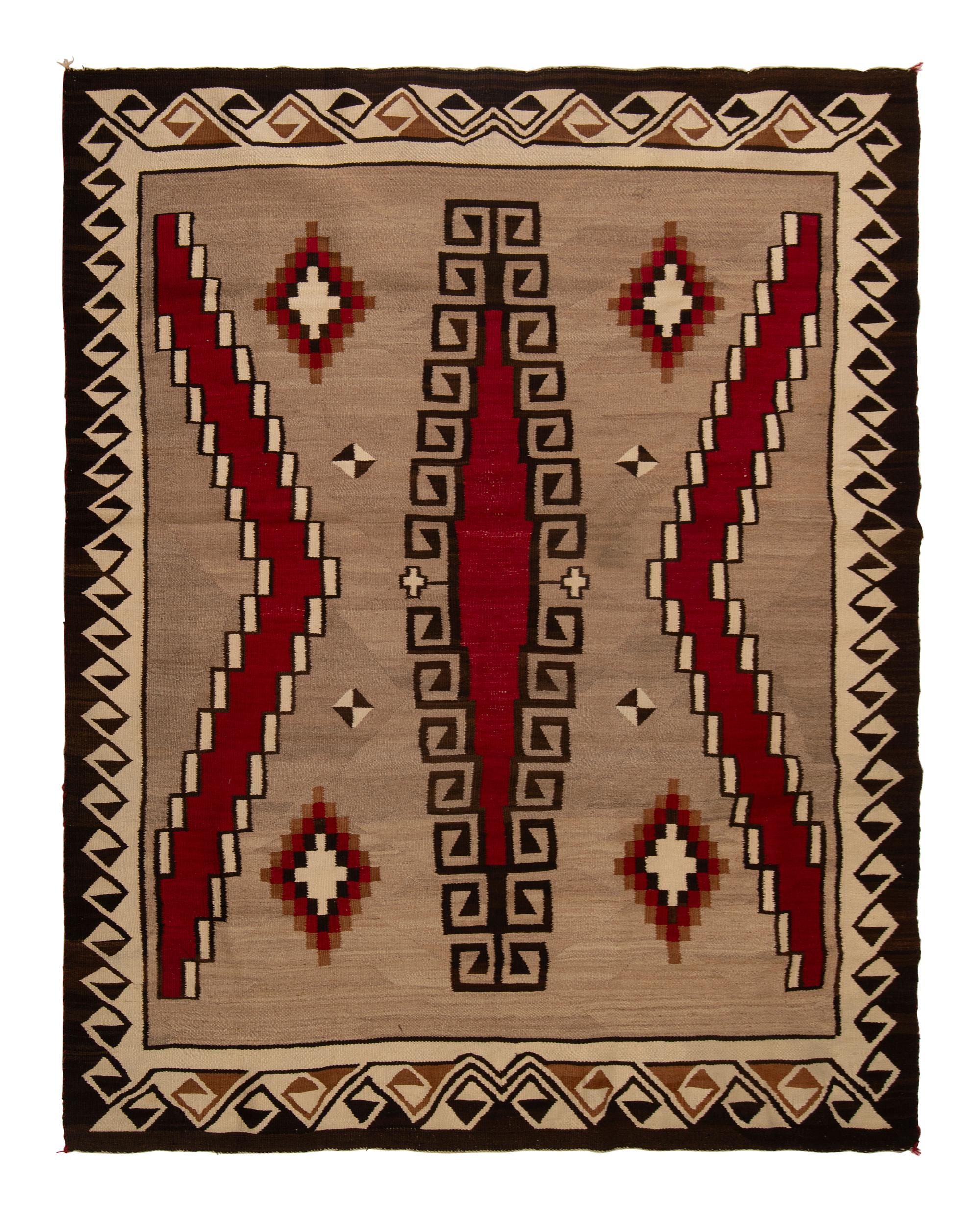 Navajo Ganado Pattern Weaving / Rug