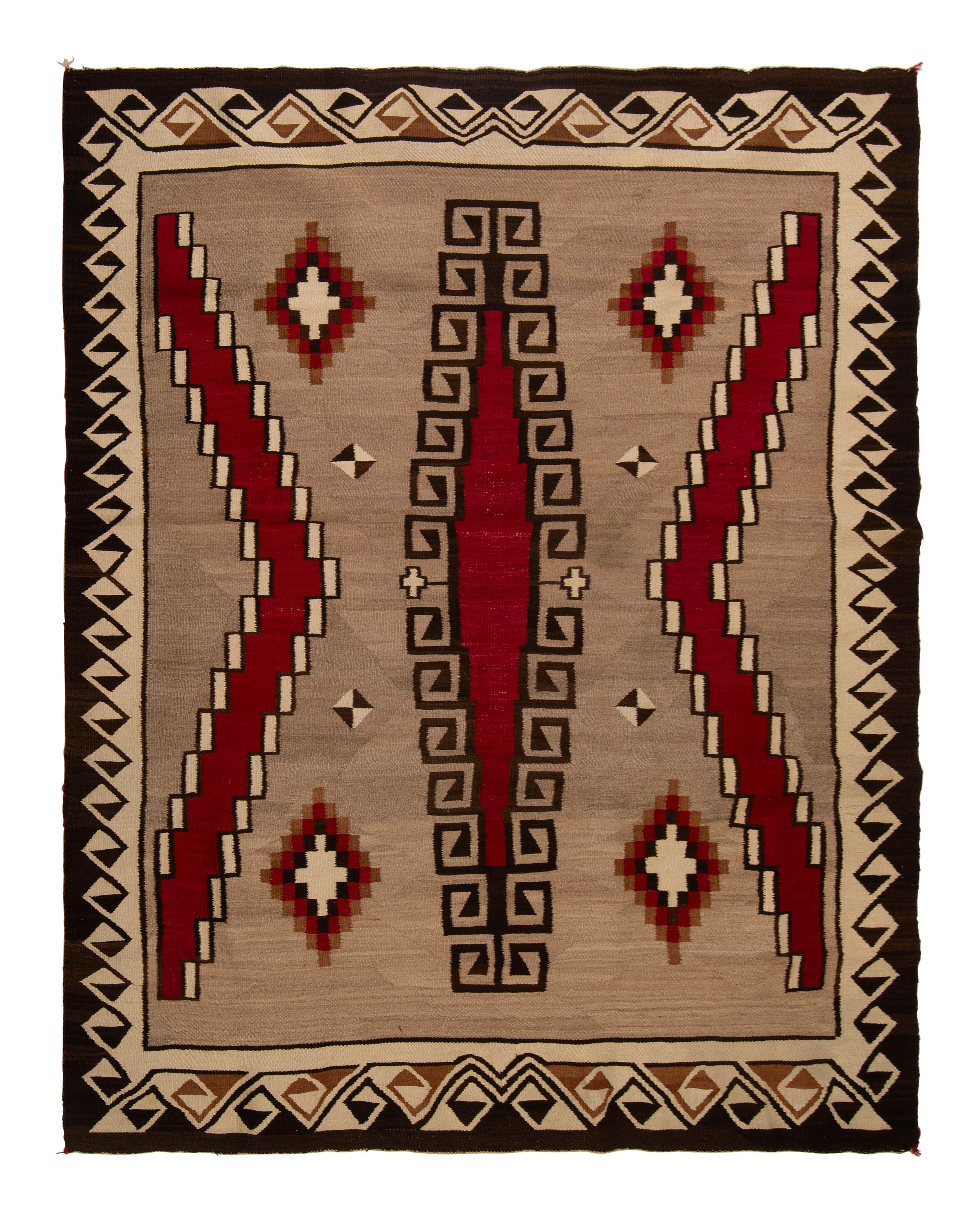 Navajo Ganado Pattern Weaving / Rug