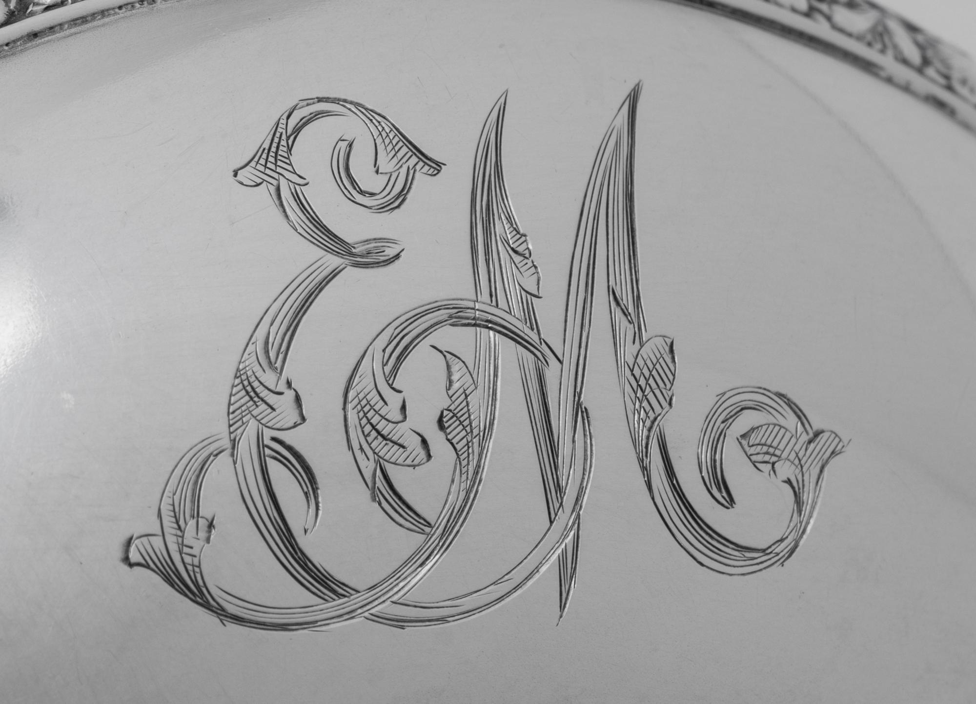 A Tiffany and Co. Silver Dish
