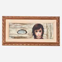 Margaret Keane (American, b. 1927) Untitled