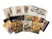[JAPANESE PAINTINGS & PRINTS] A group of reference works and auction catalogues about Japanese paintings and prints.
