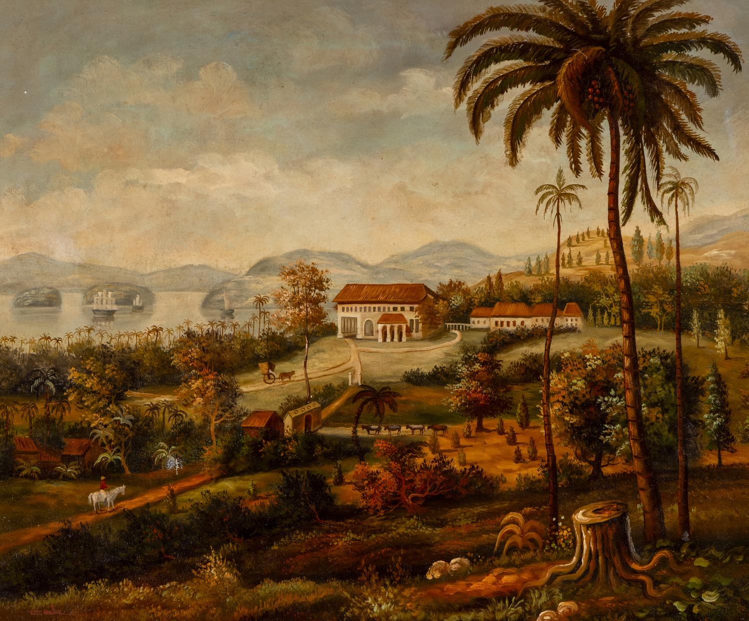 Artist Unknown, 20th Century — A Coastal Landscape
