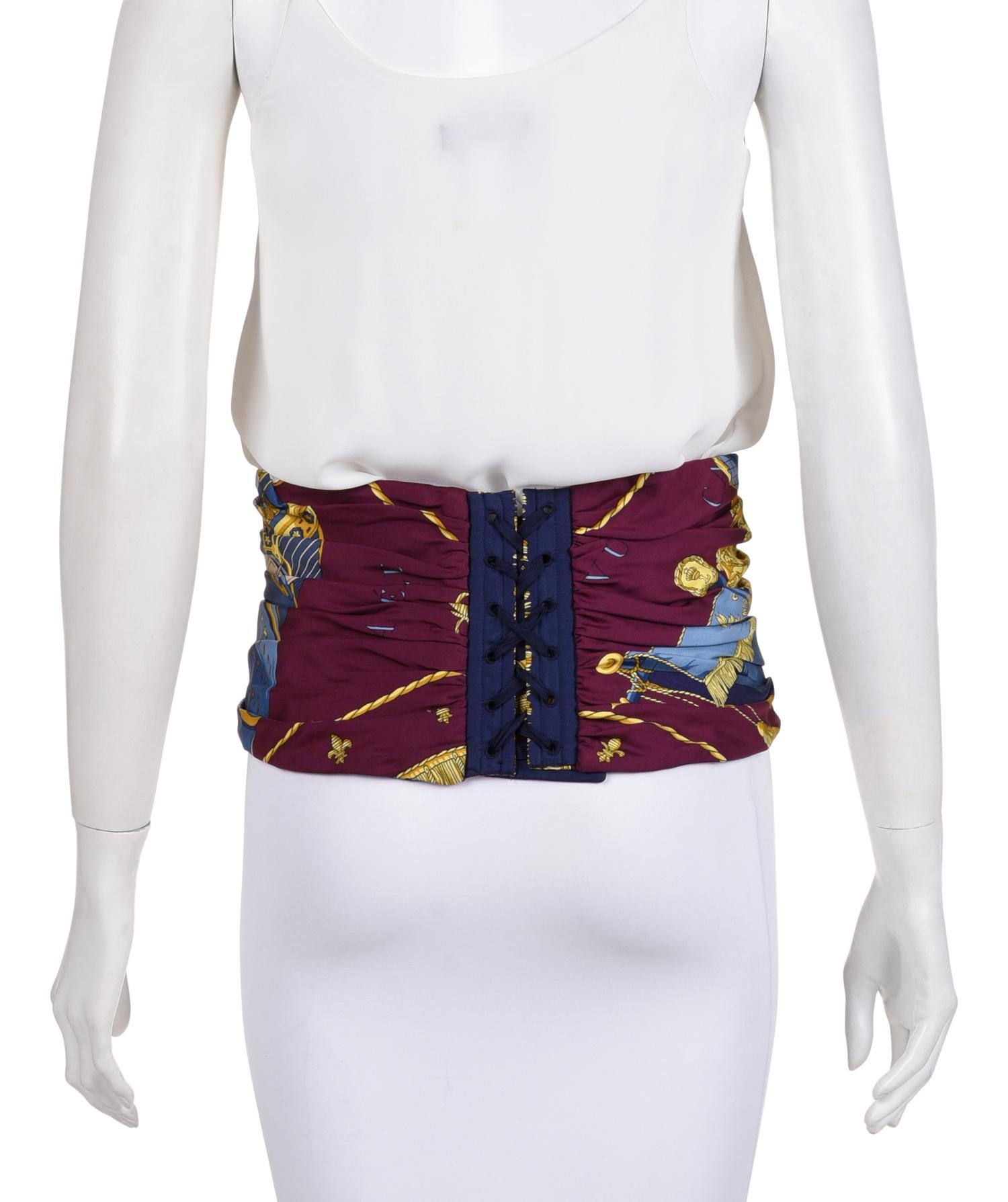 Hermès Jacket with Cummerbund