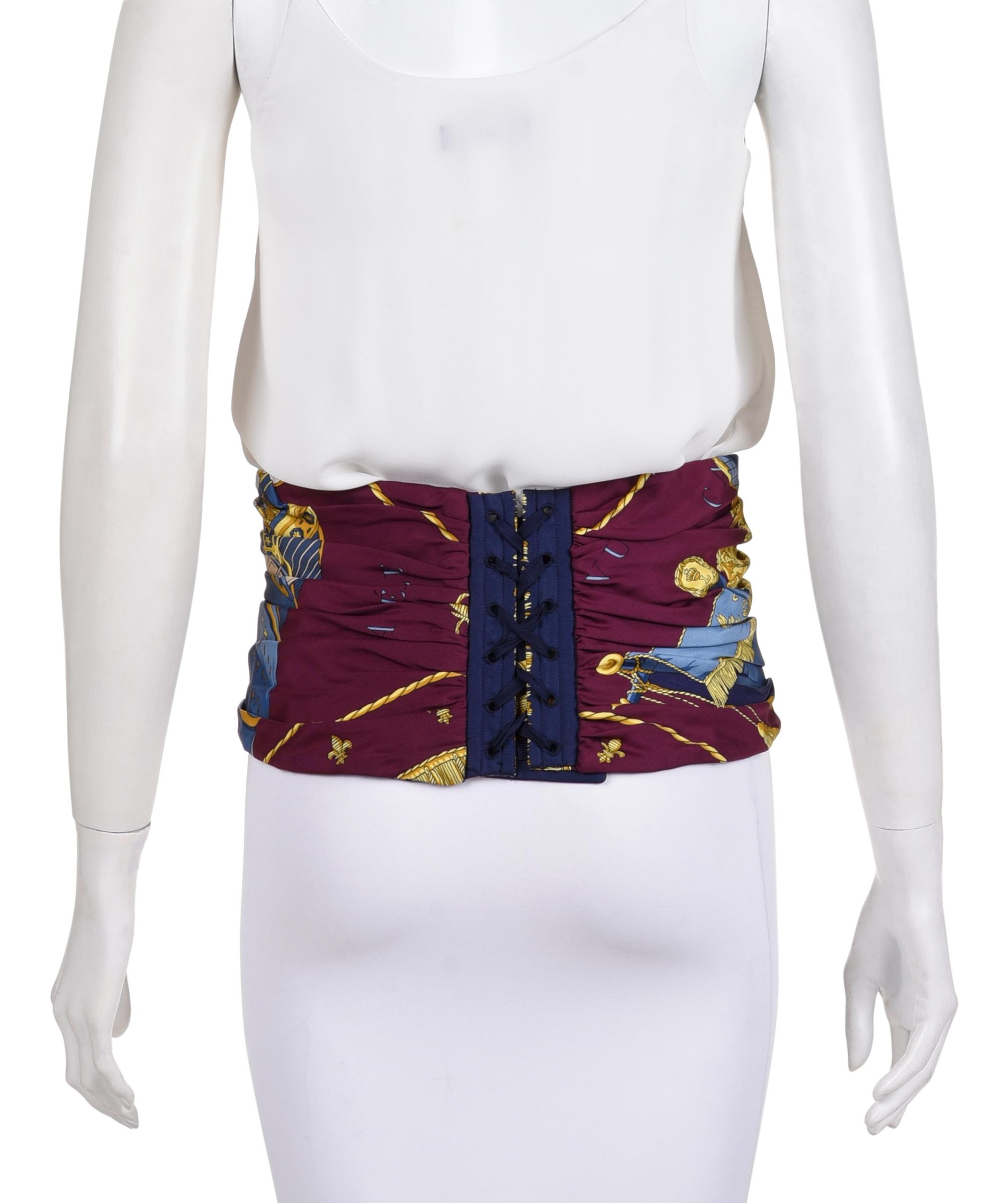 Hermès Jacket with Cummerbund