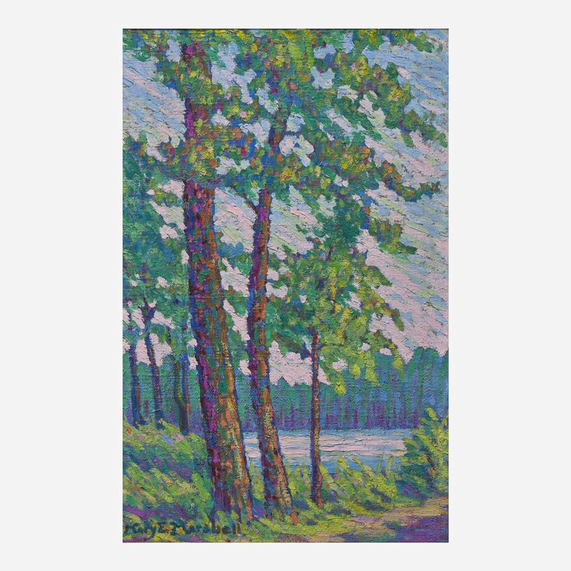 Mary E. Marshall (American, 1868-1942) The Edge of Primeval Forest (Near Lake Itasca, Minnesota)