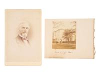 [DAVIS, JEFFERSON (1808-1889)]. 5 images of and related to the CSA President.
