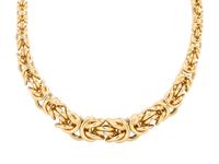 YELLOW GOLD NECKLACE