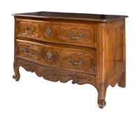 A Louis XV Walnut Commode