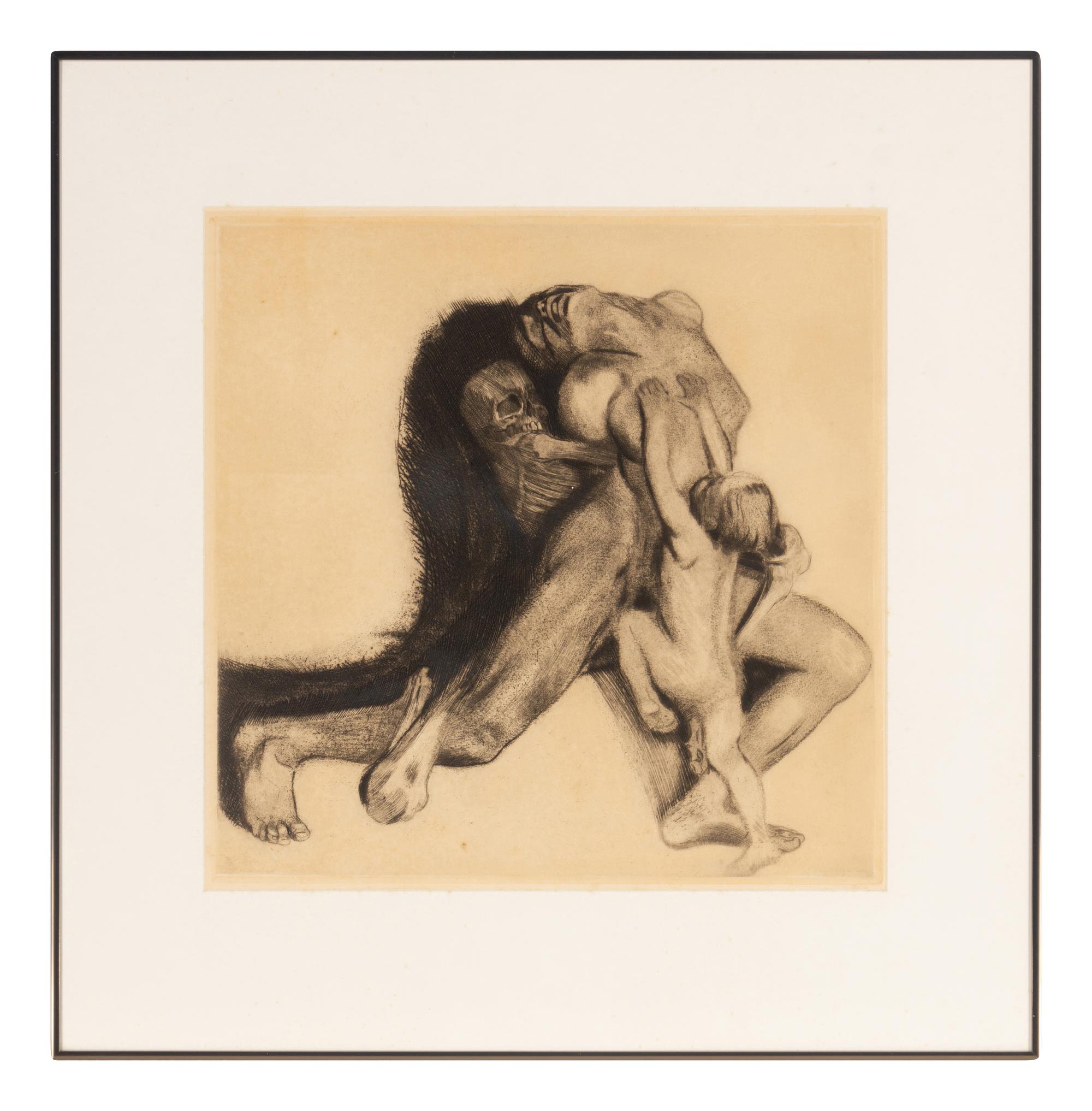 Tod und Frau , 1910
