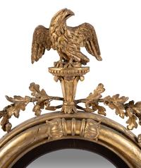 A Federal Style Giltwood Mirror