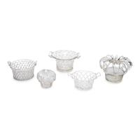 Five Blown Glass Articles