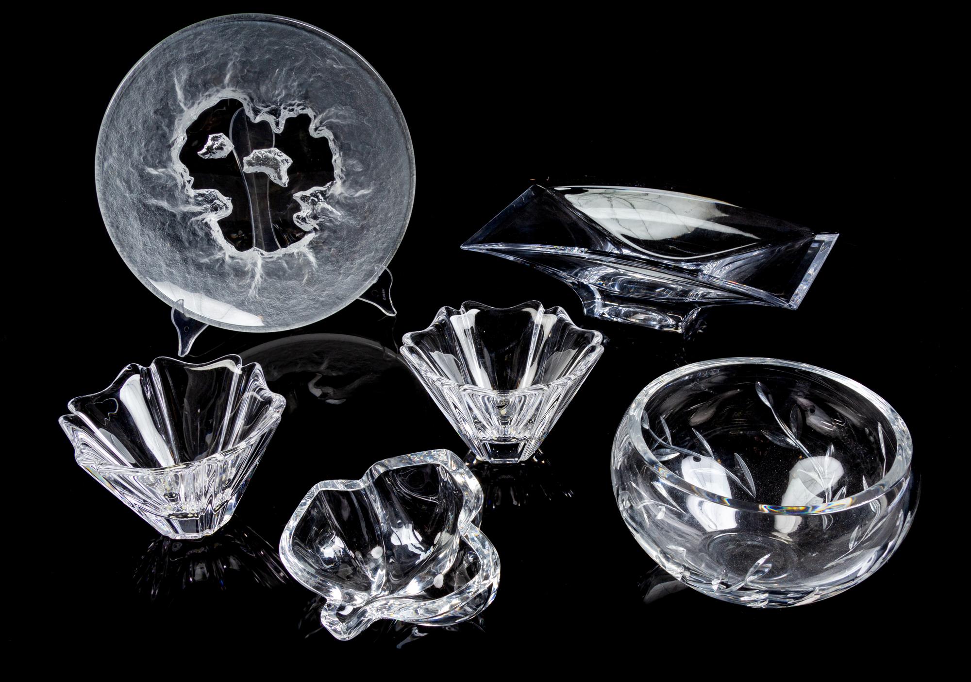 A Group of Glass Articles