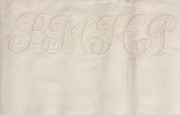 Two Sets of Palmer Family Sheets Embroidered with "BMHP" & "PP", 19th Century