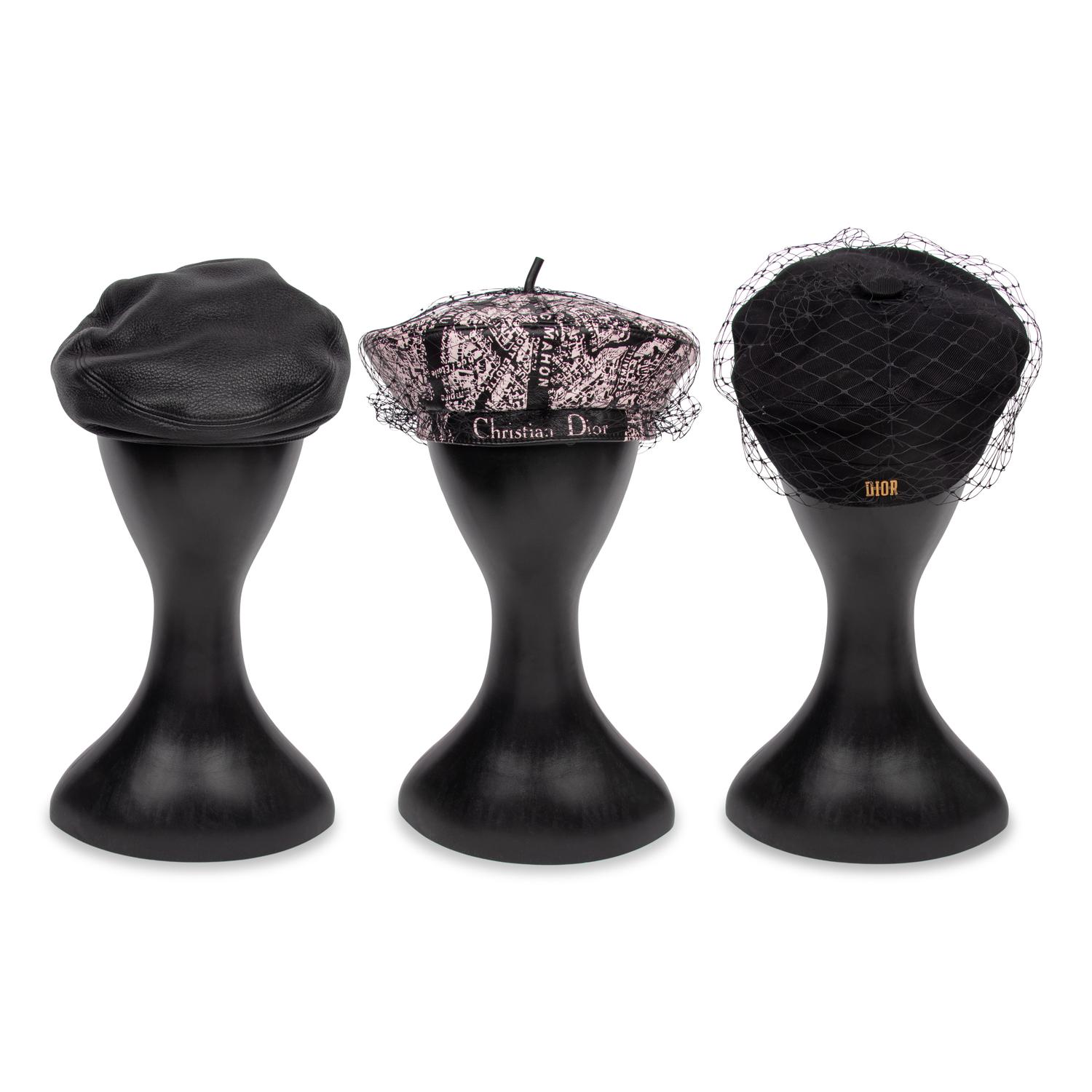 GUCCI & DIOR, THREE HATS