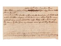 [ENSLAVEMENT]. Lawyer's letter outlining case against men accused of assaulting enslaved persons.