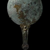A Greek Bronze Mirror