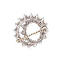 TIFFANY & CO., DIAMOND SWIRL BROOCH
