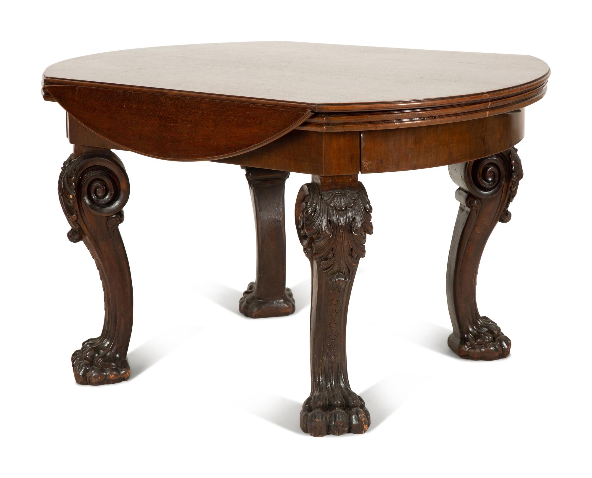 An Austro-Hungarian Renaissance Revival Carved Oak Center Table