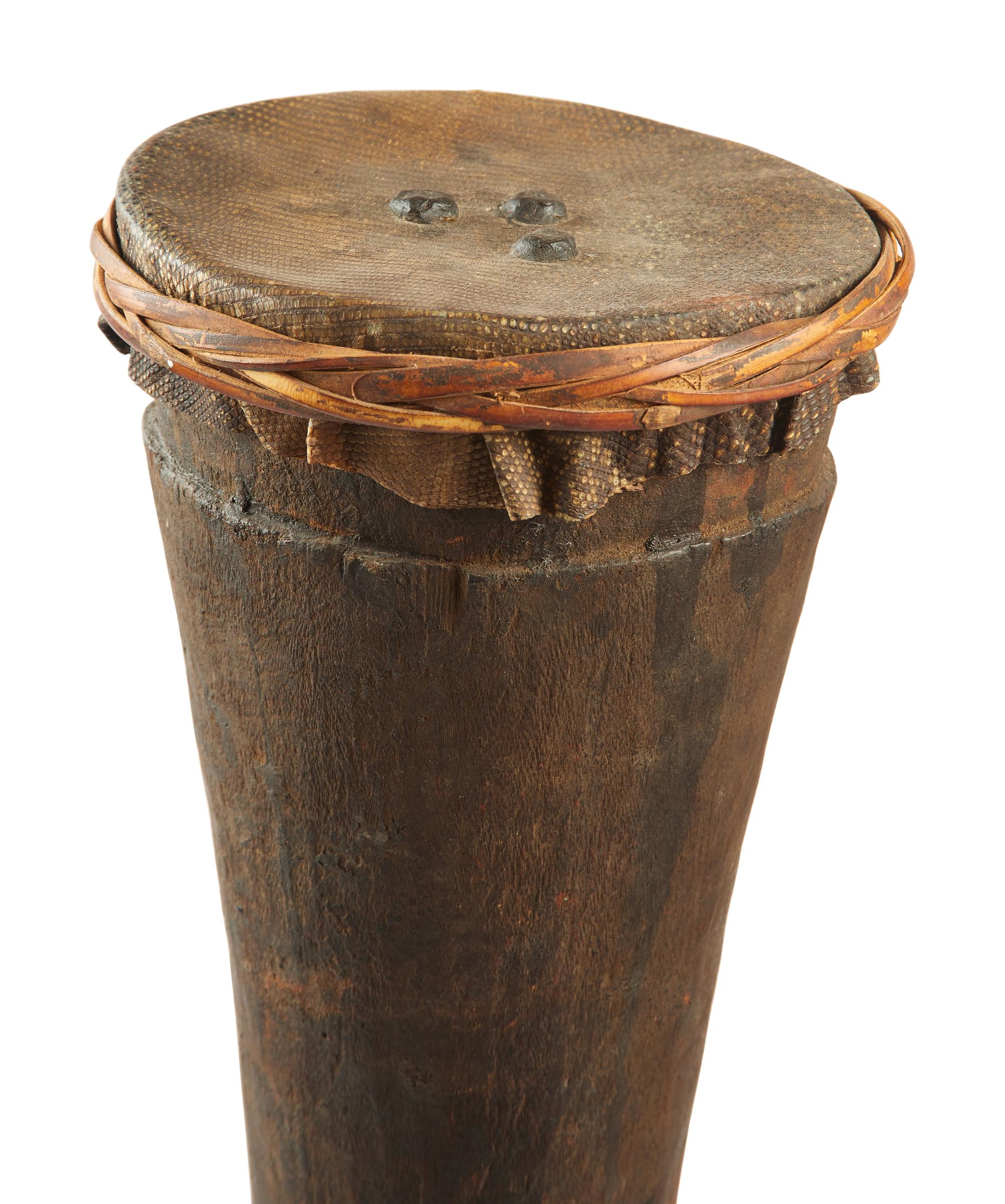Two Asmat Drums