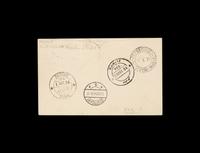 [FLIGHT COVER] KUWAIT. 1934, October 13. A Rare Cover Originating in Kuwait for Transport via Zeppelin to Brazil on the Tenth Zeppelin Flight (AAMC Z-234).