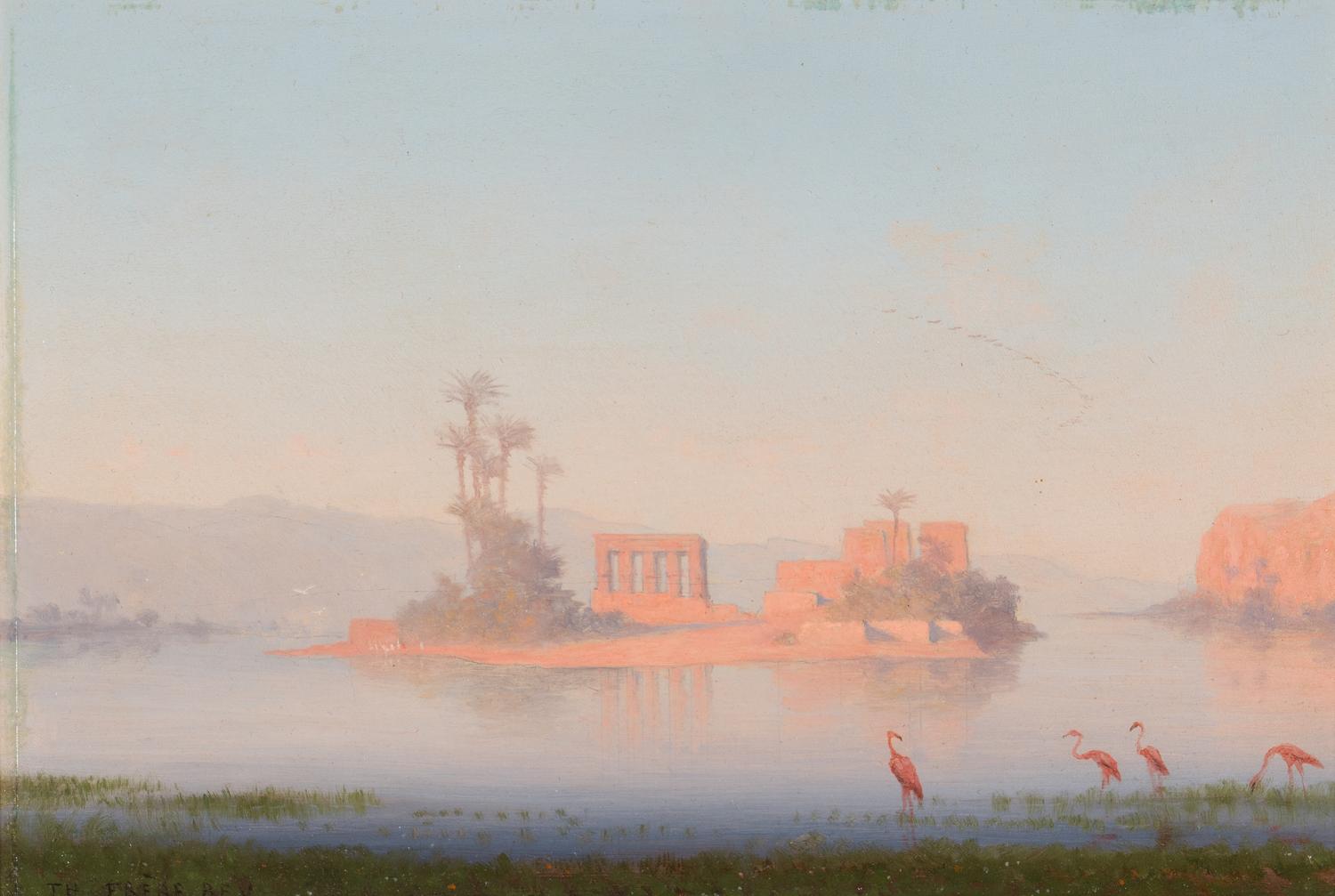 L'île de Philae à l'Aube , 1887