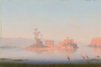 L'île de Philae à l'Aube , 1887