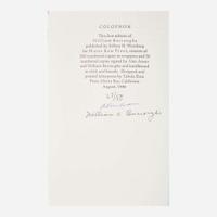 [Counter-Culture] Burroughs, William S. Group of 15 Titles, Including 8 Signed