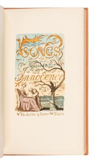BLAKE, William (1757-1827). Songs of Innocence . London: The Trianon Press for The William Blake Trust, 1954.