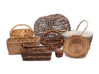 A Group of Eight Baskets