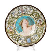 Three Italian Majolica Chargers — 19TH/20TH CENTURY