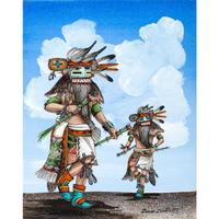 Helili Kachina, Zuni