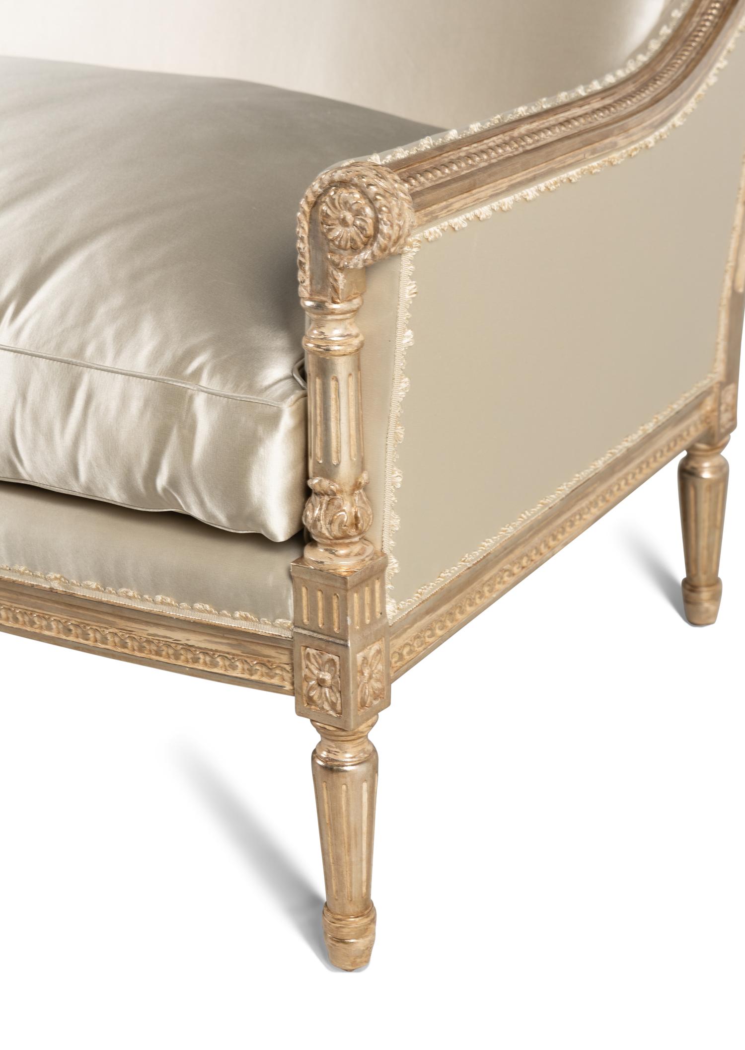 A Nancy Corzine Rateau Settee
